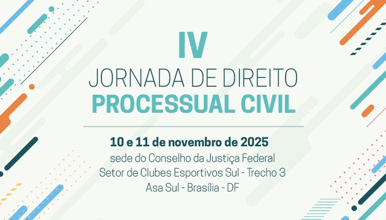 Banner da IV Jornada de Direito Processual Civil
