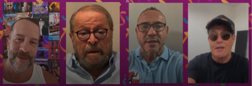 Os atores Milton Walley, Carlos Vereza, Hugo Gross e o apresentador Sérgio Mallandro publicaram vídeos para a campanha em seus perfis no Instagram
