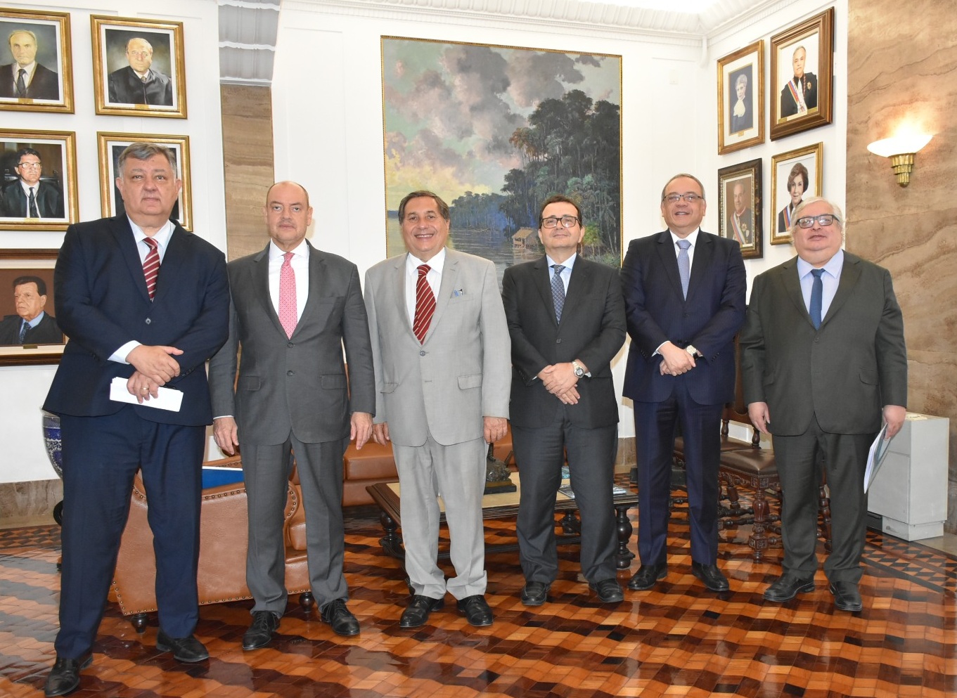 Cláudio Brandão de Oliveira, Ricardo Couto de Castro, Peterson Barroso Simão, Roque Lucarelli, Luiz Paulo da Silva Araújo Filho e Firly Nascimento Filho