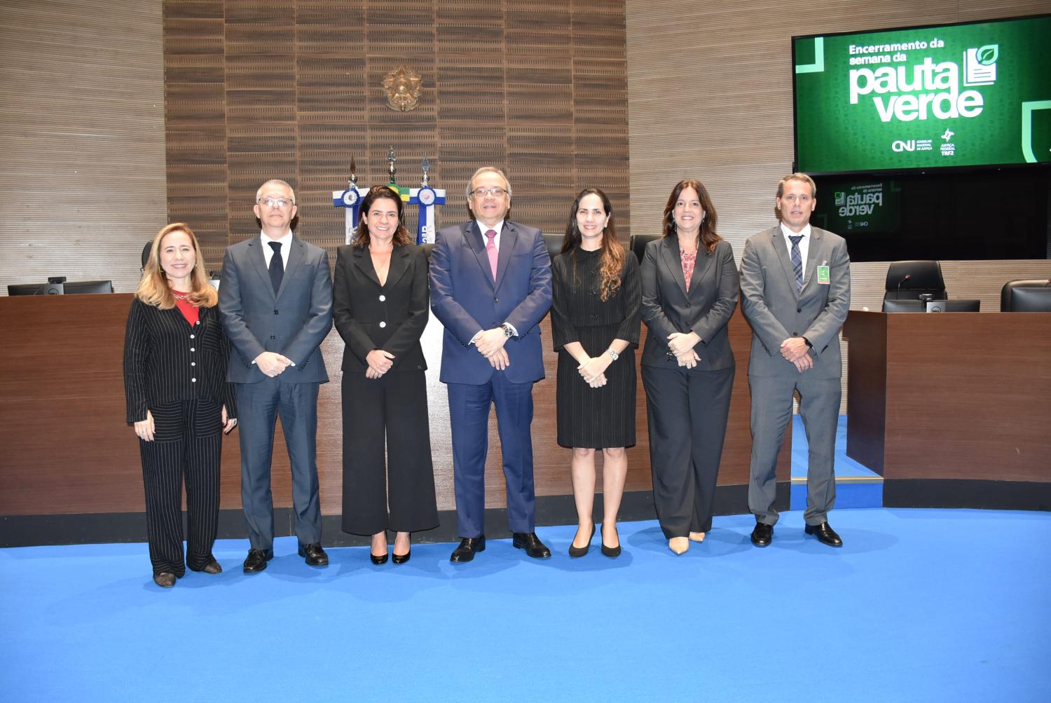 Integrantes da mesa diretora