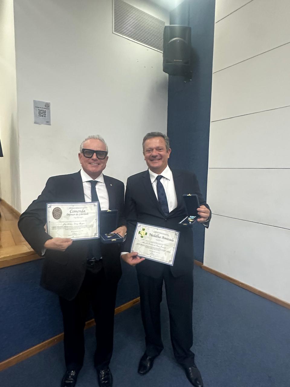 José Arthur e Marcello Granado