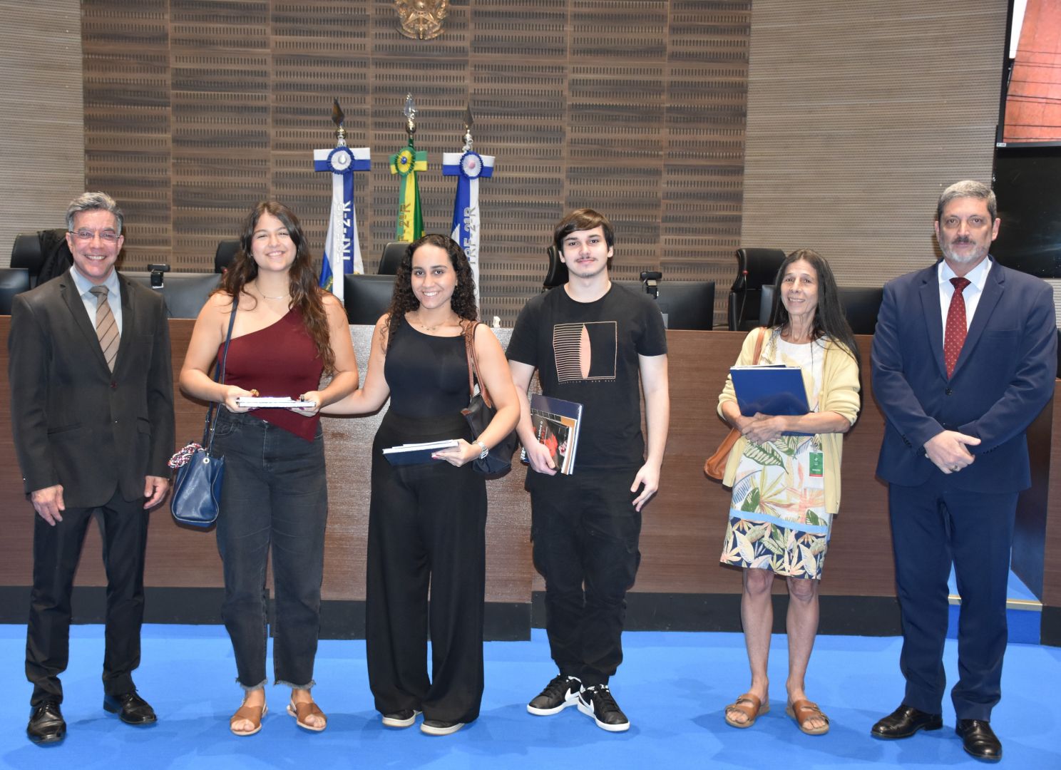 Estudantes da UniRio visitam o TRF2