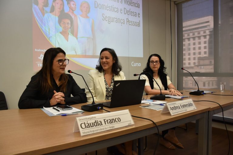 Claudia Franco (à esq.) e Andrea Esmeraldo destacam a importância do evento