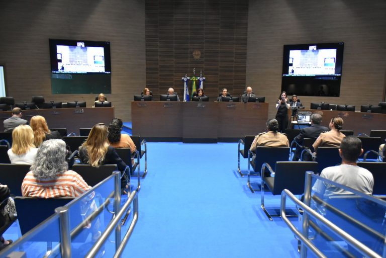 O Fonaci ocorreu no Plenário da Corte e contou com intérpretes de Libras