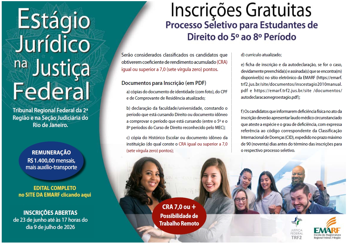 Cartaz Estágio Emarf