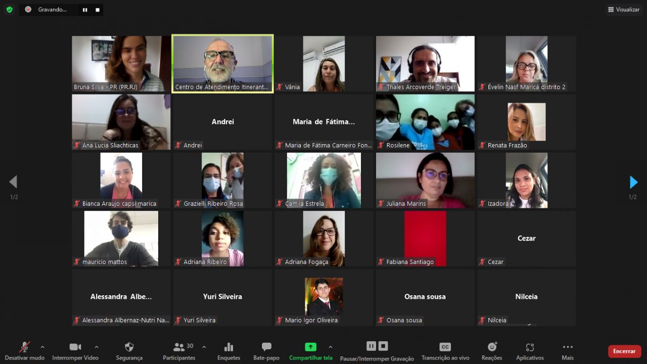 Foto dos participantes