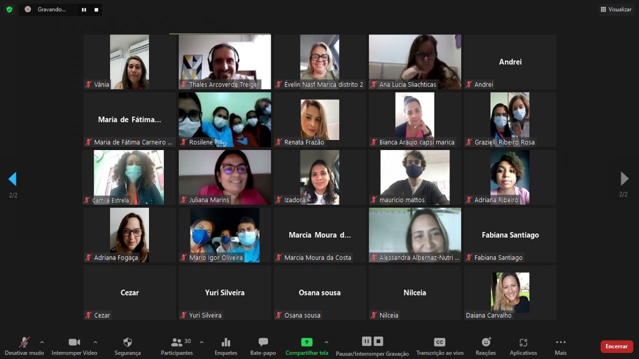 Foto dos participantes