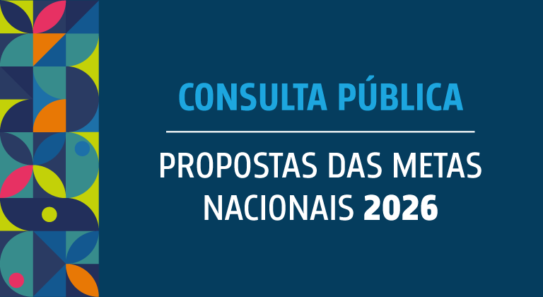 Banner da consulta pública