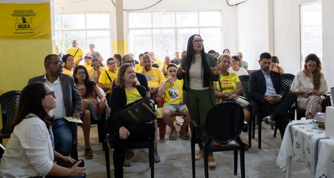 A reunião de mediação tratou do conflito envolvendo a Ocupação Gilberto Domingos, localizada em imóvel do INSS, na Lapa, RJ