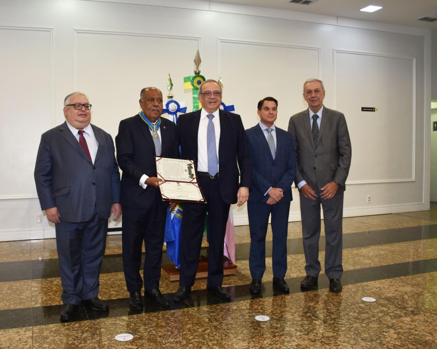 Homenageado, Presidente do TRF2, Vice-Presidente do TRF2, Corregedor-Regional e Chefe de Gabinete do Prefeito do RJ