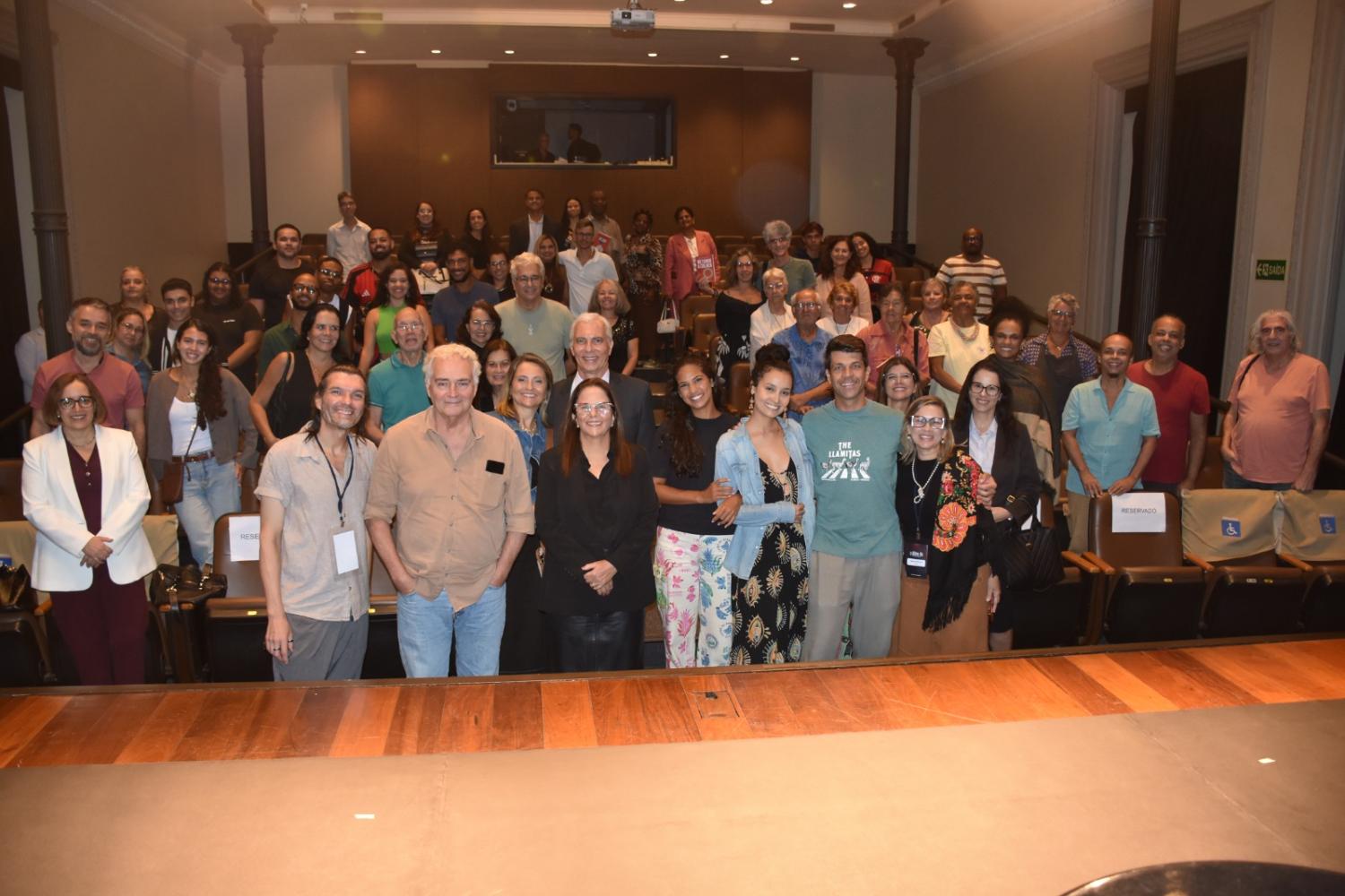 Participantes da roda de conversa