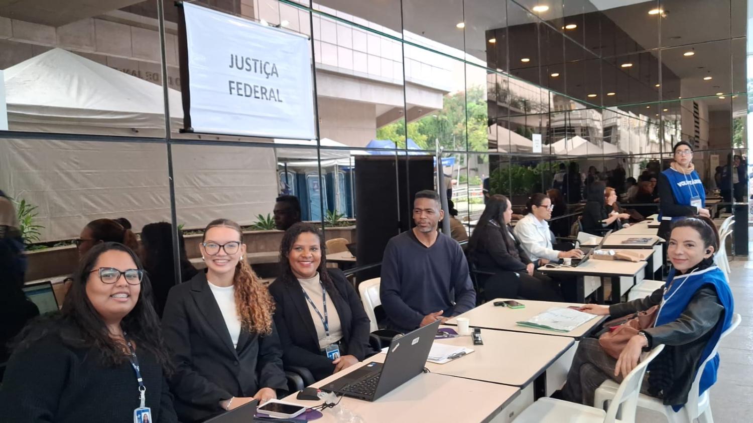 Participação da Justiça Itinerante do TRF2