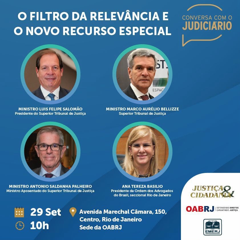 Evento Conversa com o Judiciário
