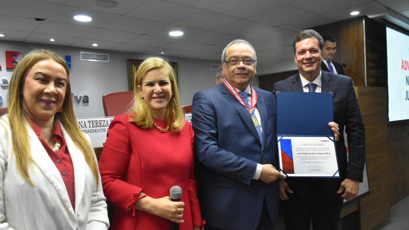 Presidente e vice-presidente da OAB-RJ, presidente do TRF2 e desembargador do TRF2