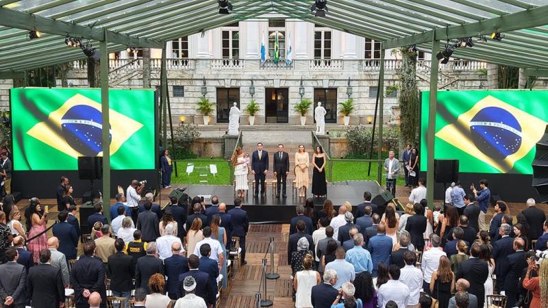 Posse do novo Prefeito do Rio no Palácio da Cidade em 2026