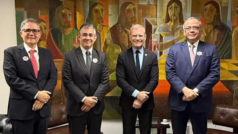Autoridades no Senado