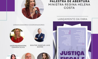 imagem com fotos da autora, da palestrante da capa do livro
