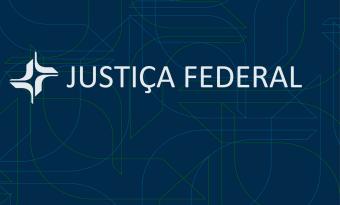 Banner com logo da Justiça Federal