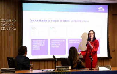 Encontro Nacional de Precatórios 2024 - Juíza auxiliar da Presidência do CNJ Wanessa Mendes de Araújo - Foto: Luiz Silveira/Agência CNJ 