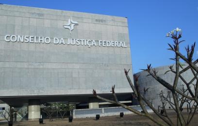 Imagem da fachada do Conselho da Justiça Federal