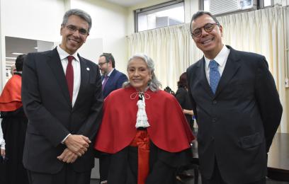 Guilherme Calmon, Helena Barboza e Aluisio Mendes