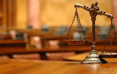 Imagem da balança da Justiça