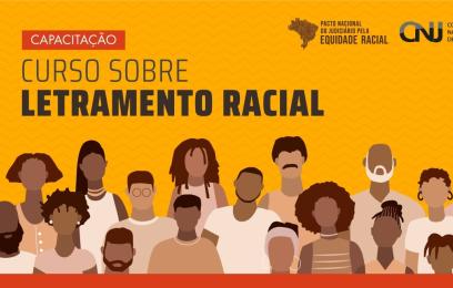 Banner do curso sobre letramento racial