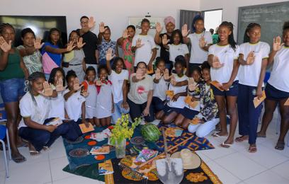 Em agosto, o TJGO promoveu ações nas comunidades quilombolas do Vão de Almas e Vão do Moleque – Foto: Acaray Martins/Centro de Comunicação Social do TJGO