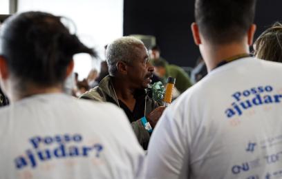 Mutirão PopRuaJud realizado em junho de 2024, em Brasília. Foto: G. Dettmar/ Ag. CNJ