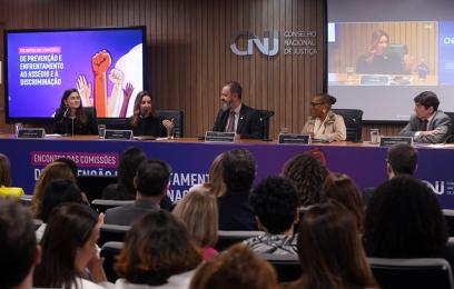 Abertura do Encontro de Comissões e Subcomitês de Prevenção e Enfrentamento do Assédio e da Discriminação no Poder Judiciário - Foto: G.Dettmar/Ag. CNJ 