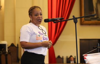 A secretária-geral do CNJ, Adriana Cruz, conduziu a reunião do ODH - Foto: Rômulo Serpa