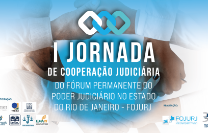 Banner da I JORNADA DE COOPERAÇÃO JUDICIÁRIA