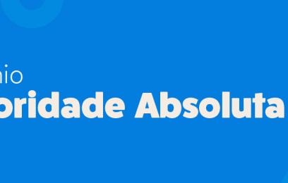 Logomarca do prêmio Prioridade Absoluta