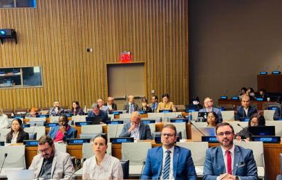 Brasil marca presença na COSP18. Foto: MDHC/Governo Federal