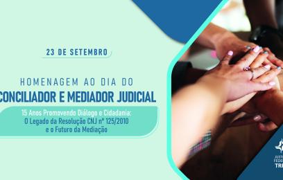 Banner do evento Dia do Conciliador
