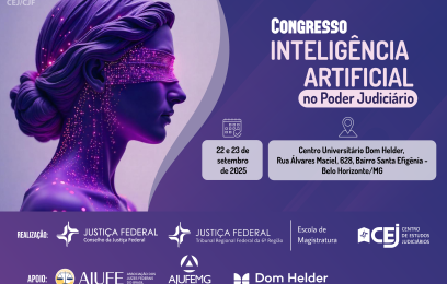 Banner do Congresso Inteligência Artificial no Poder Judiciário