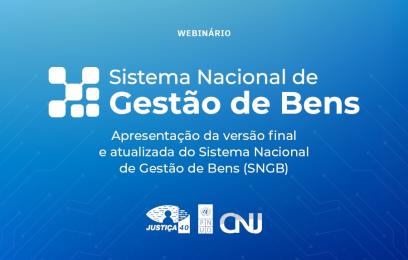 Banner do webinário sobre o SNGB
