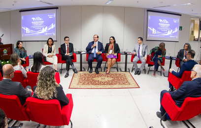 Participantes do Encontro Nacional de Foros da Justiça Federal