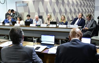 Novos conselheiros do CNJ aprovados pelo Plenário do Senado, durante sabatina na CCJ em 15/4. Foto: Geraldo Magela/Agência Senado 