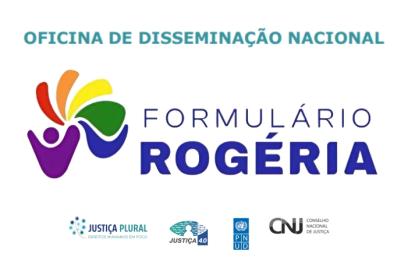 Banner da Oficina de disseminação nacional Formulário Rogéria