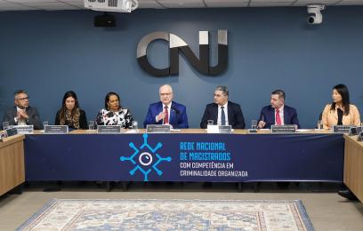 Abertura da primeira reunião da Rede Nacional de Magistrados com Competência em Criminalidade Organizada. Foto: Gustavo Moreno/CNJ 