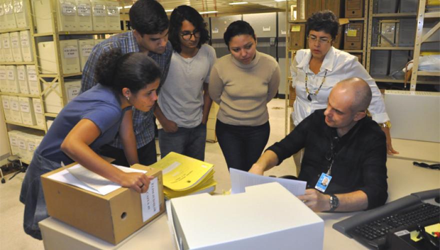 Estudantes da UNIRIO 